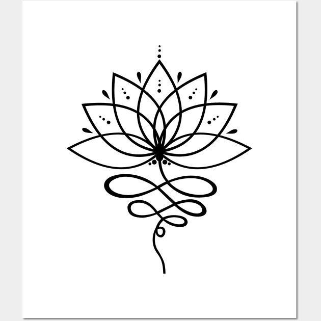 Lotus Wall Art by Razym